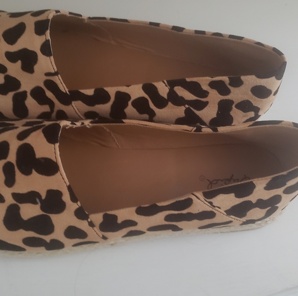 Qupid leopard espadrille flats - Picture 3 of 4